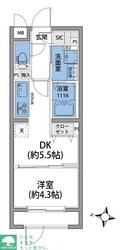 ラヴィエール戸越公園の物件間取画像